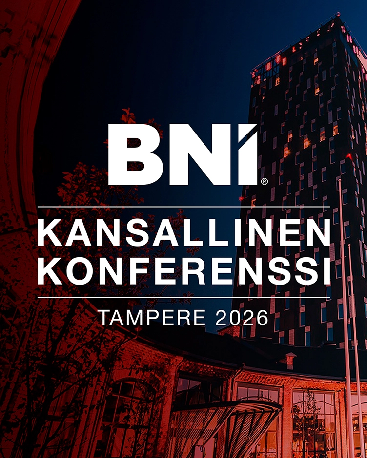 BNI Kansallinen konferenssi 2026 -tapahtumailme